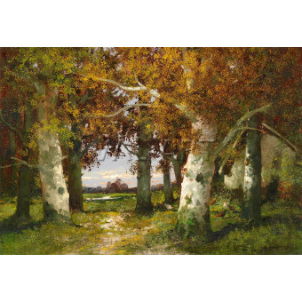 РЕПРОДУКЦИИ НА КАРТИНИ Горски пейзаж (1910)